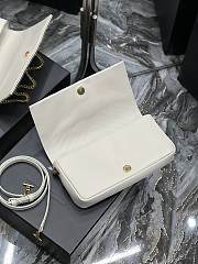 YSL Kate Chain Bag White Size 26 x 13.5 x 4.5 cm - 3