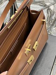 YSL Manhattan Brown Bag Size 29 x 20.5 x 7 cm - 5