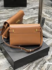 YSL Manhattan Brown Bag Size 29 x 20.5 x 7 cm - 4