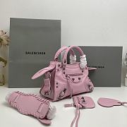 Balenciaga Neo Cagole Xs Handbag Pink Size 26 x 18 x 11 cm - 3