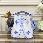Louis Vuitton NeoNoé Bucket Bag M22986 Blue Size 20 x 20 x 13 cm - 1