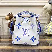 Louis Vuitton NeoNoé Bucket Bag M22986 Blue Size 20 x 20 x 13 cm - 4