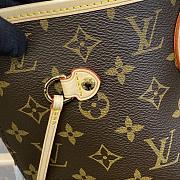 Louis Vuitton Neverfull Medium Handbag M40997 Old Flower Yellow Size 31 x 28 x 14 cm - 5