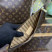 Louis Vuitton Neverfull Medium Handbag M40995 Old Flower Coffee Size 31 x 28 x 14 cm - 2