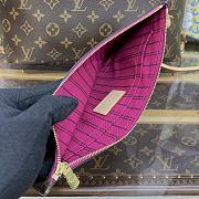 Louis Vuitton Neverfull Medium Handbag M41178 Old Flower Rose Size 31 x 28 x 14 cm - 4