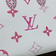 Louis Vuitton Onthego Medium Handbag M22975 Rose Red Size 35 x 27 x 14 cm - 5