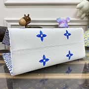 Louis Vuitton Onthego Medium Handbag M22975 Blue Size 35 x 27 x 14 cm - 4
