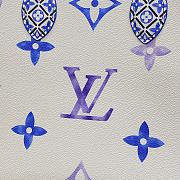 Louis Vuitton Onthego Medium Handbag M22975 Blue Size 35 x 27 x 14 cm - 3