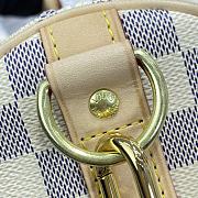 Louis Vuitton LV Travel Bag N41427 White Grid Size 50 x 22 x 28 cm - 4