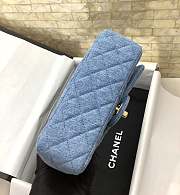 Chanel Flap Bag Denim Size 21 x 17 x 6 cm - 2