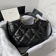 Chanel Shopping Bag Black Size 38 x 23 x 11 cm - 4