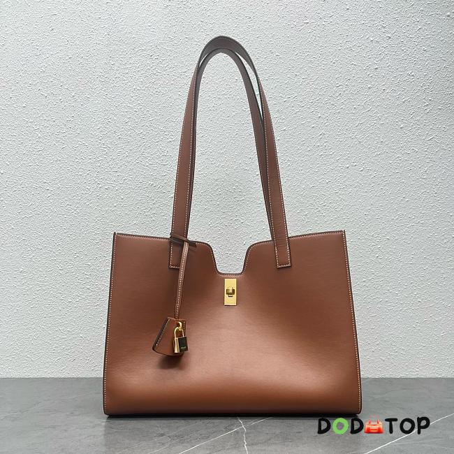 Celine Cabas Handbag Brown Size 37 × 15 × 27 cm - 1