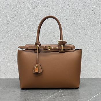 Celine Conti Bag Brown Size 36.5 x 26 x 15 cm