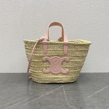 Celine Vegetable Basket Pink Bag Size 19 x 20 x 10 cm