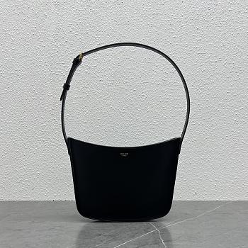 Celine Underarm Bag Black Size 18.5 x 15.5 x 2 cm