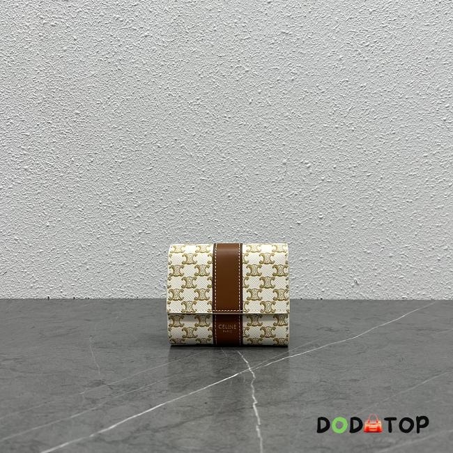 Celine Tri-Fold Wallet Size 10 × 2.5 × 9 cm - 1