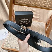 Prada Belt Black/Brown/White 3.0 cm - 6