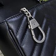 GG Marmont Matelassé Belt Bag Black Size 12 x 12.5 x 7 cm - 5
