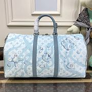 Louis Vuitton Keepall Bandoulière 50 Travel Bag M22570 Size 50 x 29 x 23 cm - 4