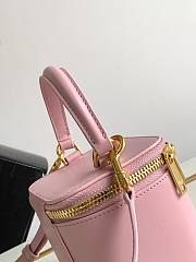 Celine Cosmetic Case Pink Bag Size 9.5 x 8 x 9 cm - 6
