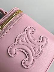 Celine Cosmetic Case Pink Bag Size 9.5 x 8 x 9 cm - 2