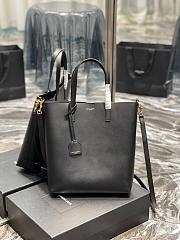 YSL Shopping Tote Bag Black Size 25 x 28 x 8 cm - 1