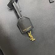 YSL Shopping Tote Bag Black Size 25 x 28 x 8 cm - 4
