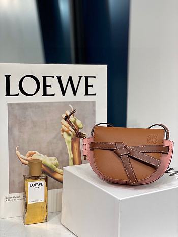 Loewe Mini Gate Mini Saddle Bag Size 15 x 12 x 8 cm