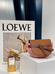 Loewe Mini Gate Mini Saddle Bag Size 15 x 12 x 8 cm - 4