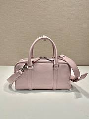 Prada Pink Antique Nappa Leather Multi-Pocket Top-Handle Bag Size 24 x 12.5 x 7 cm - 6
