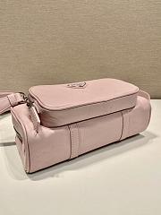 Prada Pink Antique Nappa Leather Multi-Pocket Top-Handle Bag Size 24 x 12.5 x 7 cm - 4