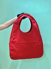 Prada Canvas Tote Bag Red Size 48 x 65 x 12 cm - 4