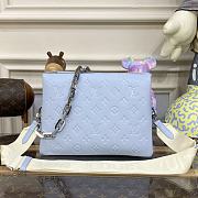 Louis Vuitton Coussin Small Handbag Light Blue Size 26 x 20 x 12 cm - 1