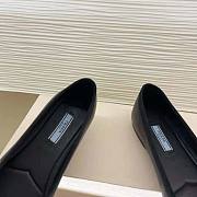 Prada Nappa Leather Ballerinas Black Shoes - 2