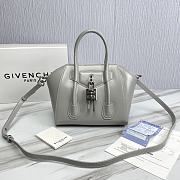 Givenchy Antigona Lock Gray Bag Size 23 x 27 x 13 cm - 1