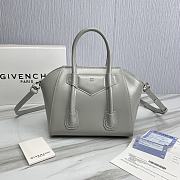Givenchy Antigona Lock Gray Bag Size 23 x 27 x 13 cm - 5