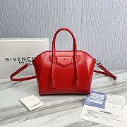 Givenchy Antigona Lock Red Bag Size 23 x 27 x 13 cm - 3