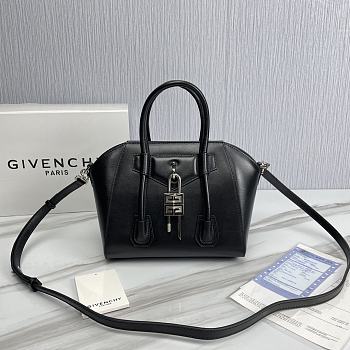 Givenchy Antigona Lock Full Black Bag Size 23 x 27 x 13 cm
