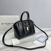 Givenchy Antigona Lock Full Black Bag Size 23 x 27 x 13 cm - 5