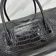 Givenchy Antigona Crocodile Black Bag Size 45 x 9 x 35 cm - 5