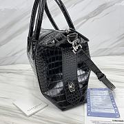 Givenchy Antigona Crocodile Black Bag Size 30 x 8 x 25 cm - 6