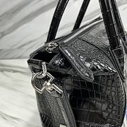 Givenchy Antigona Crocodile Black Bag Size 30 x 8 x 25 cm - 5