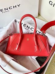 Givenchy Antigona Stretch Handbag Red Size 22 x 12 x 8 cm - 5
