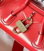 Givenchy Antigona Stretch Handbag Red Size 22 x 12 x 8 cm - 2