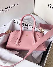 Givenchy Antigona Stretch Handbag Pink Size 22 x 12 x 8 cm - 3