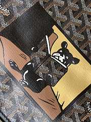 Goyard Fadou Anjou Mini Bag Black Size 20 x 20 x 10 cm - 4