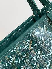 Goyard Fadou Anjou Mini Bag Green Size 20 x 20 x 10 cm - 6