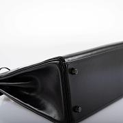 Hermes Black Box Leather Kelly 35 cm - 6