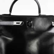 Hermes Black Box Leather Kelly 35 cm - 2