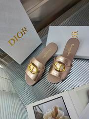 Dior Women 30 Montaigne Slide Pink Calfskin - 6